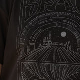 The Space Oversized Tee in Vintage Black