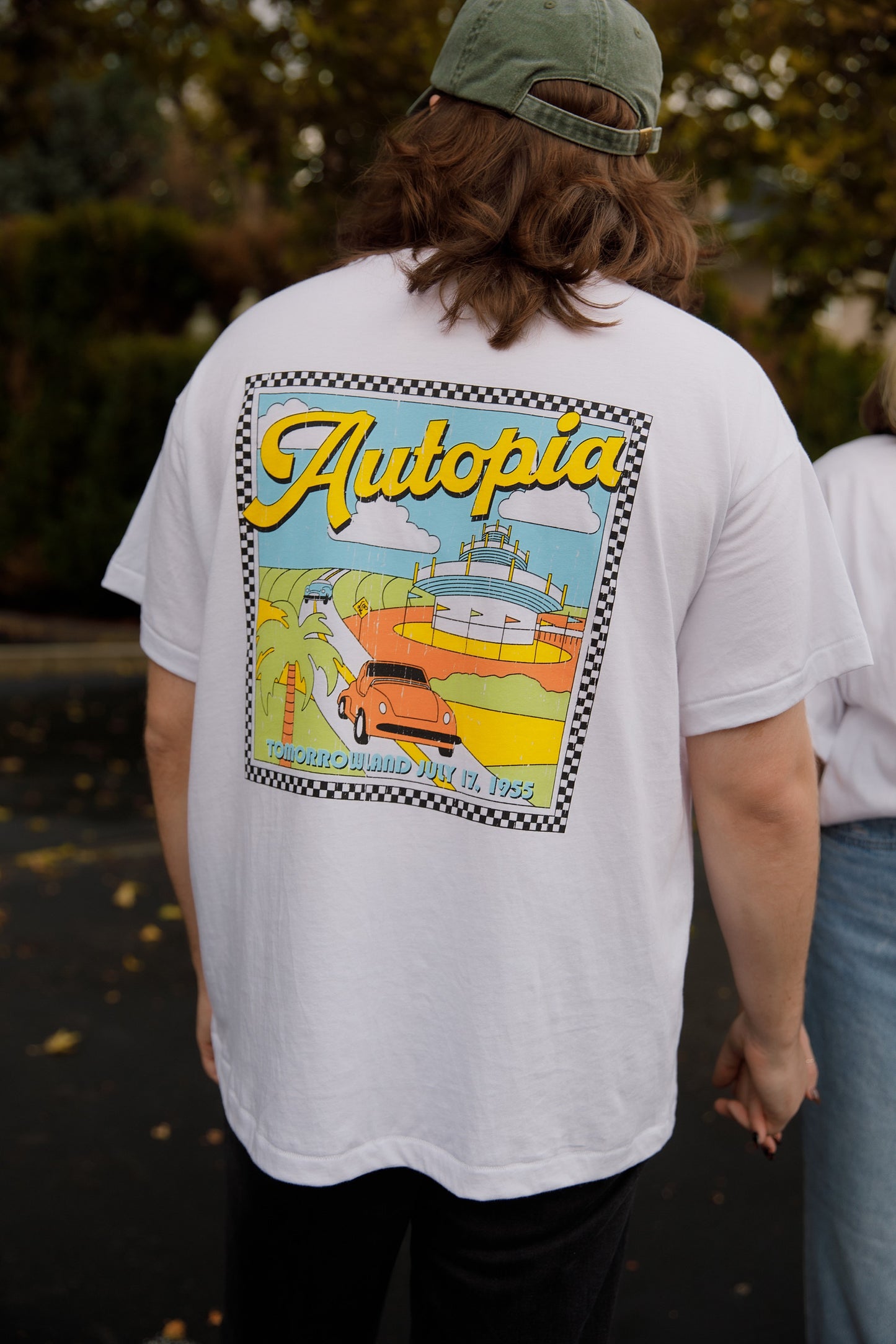 The Autopia Oversized Tee in White
