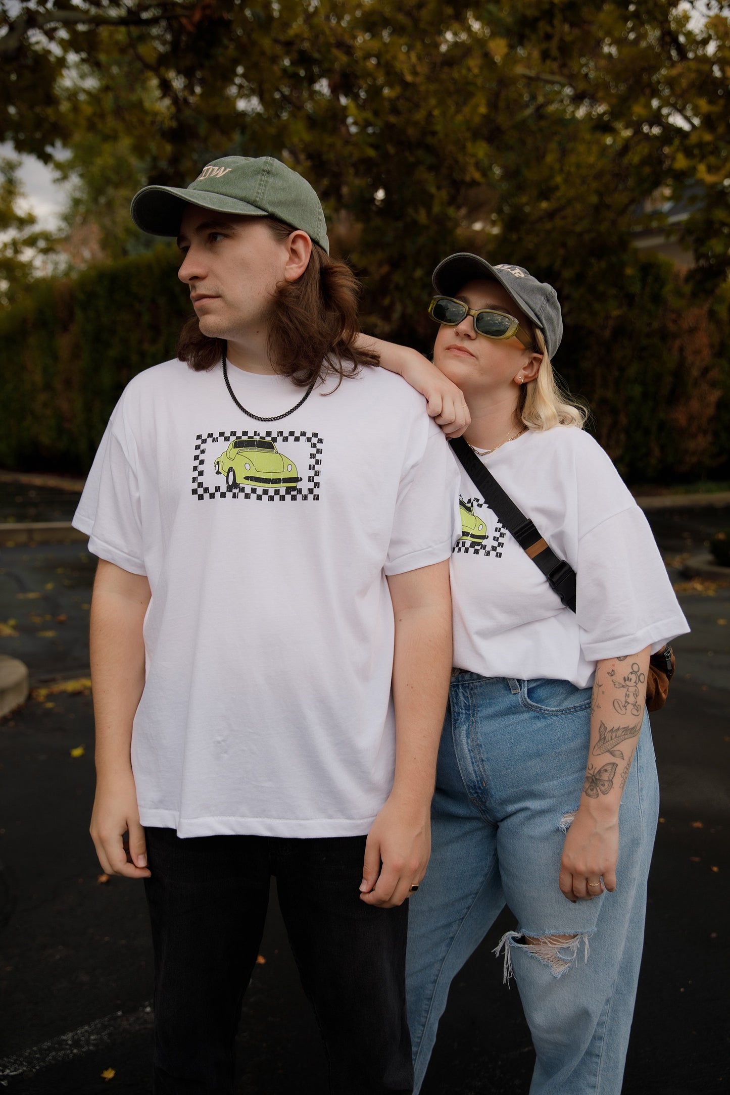 The Autopia Oversized Tee in White