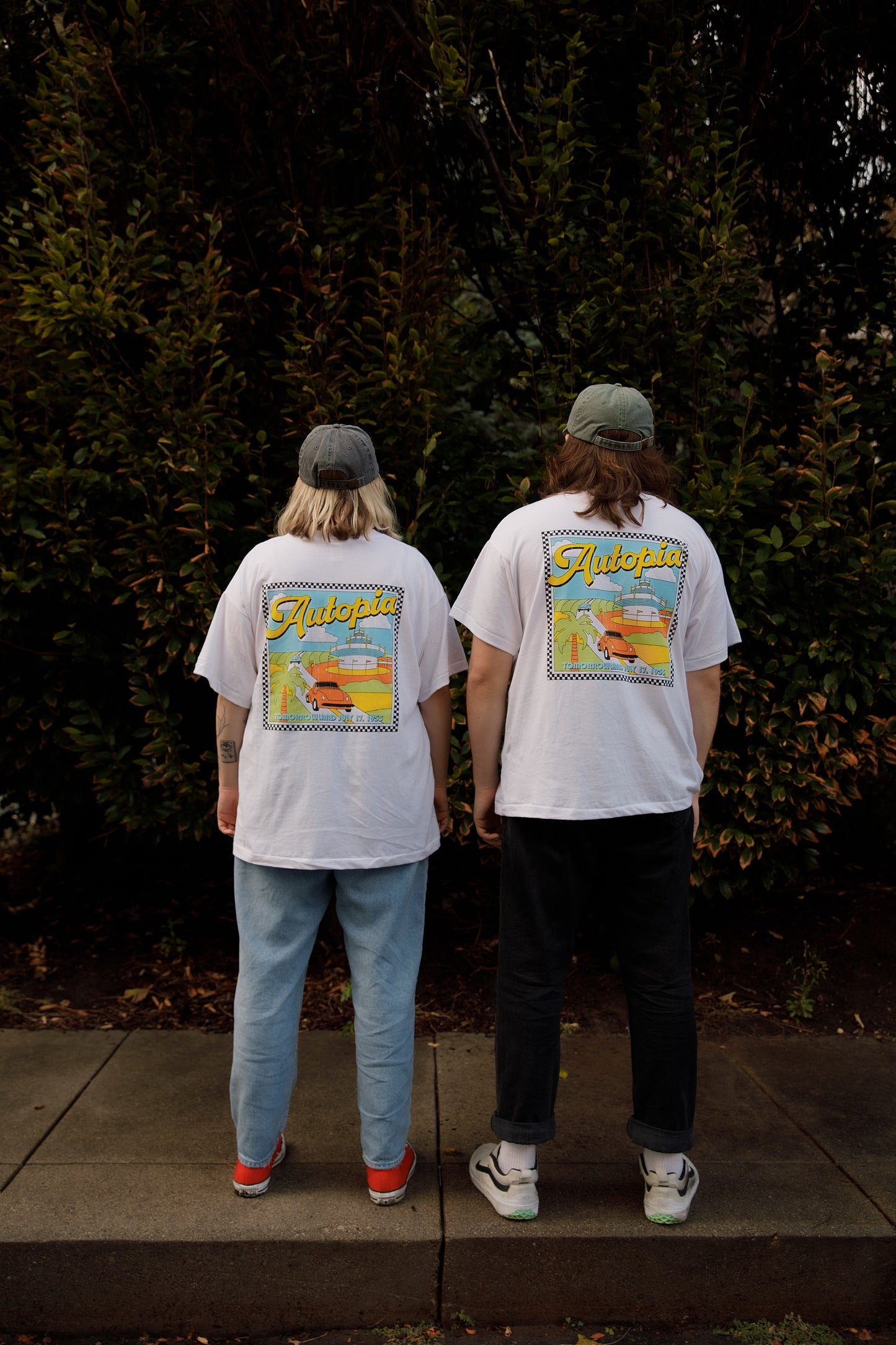 The Autopia Oversized Tee in White