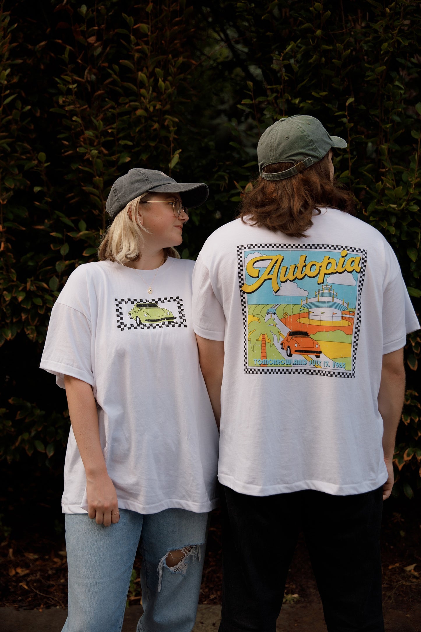 The Autopia Oversized Tee in White