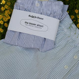 The Boxer Short in Blue Stripe