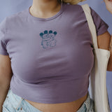 The Mini Park Bears Baby Tee in Purple Haze
