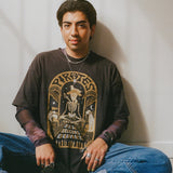 The Pirate Oversized Tee in Vintage Black