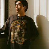 The Pirate Oversized Tee in Vintage Black