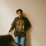 The Pirate Oversized Tee in Vintage Black