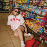 The Park Bears Oversized Tee in White