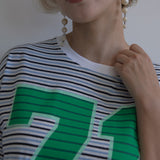 The 1971 Oversized Tee in Sky Stripe