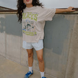 The Alice Oversized Tee in Sand