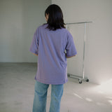 The Basic Oversized Tee in Purple Haze