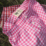 The Boxer Short in Pink Gingham