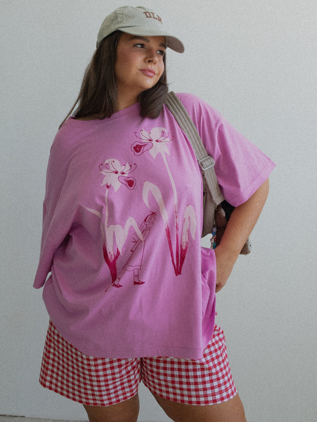 Subtle Fas The Alice Flowers Oversized Tee in Pink – Subtle Dust