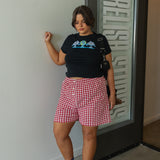The Boxer Short in Red Gingham