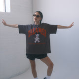 The Dreamer University Oversized Tee in Mocha