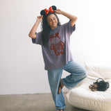 The Trick-or-Treat Bears Oversized Tee in Purple Haze