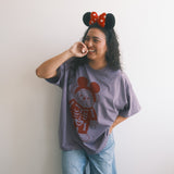 The Trick-or-Treat Bears Oversized Tee in Purple Haze