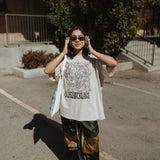 The Cruise Oversized Tee in Sand