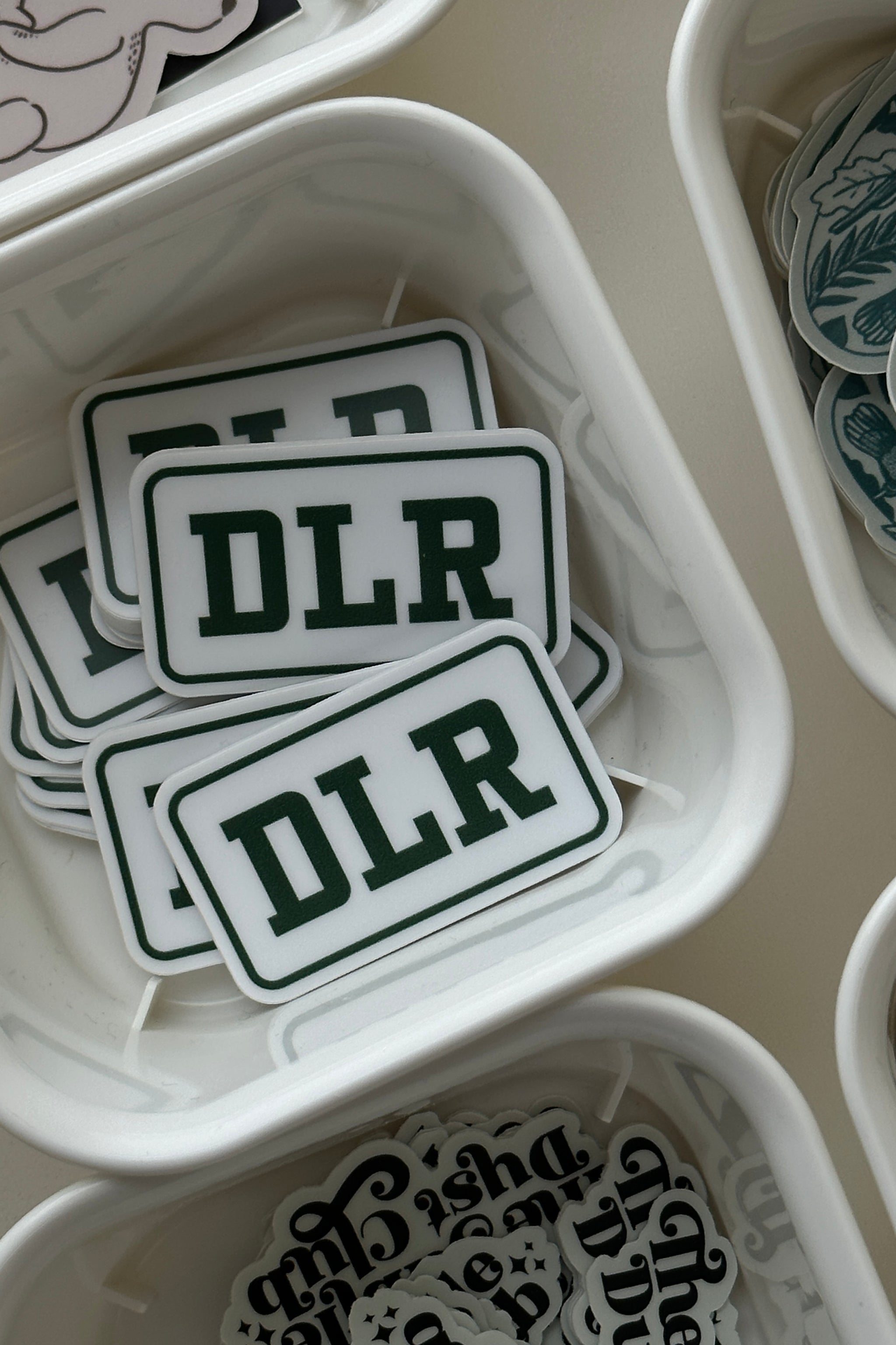 The DLR Sticker – Subtle Dust