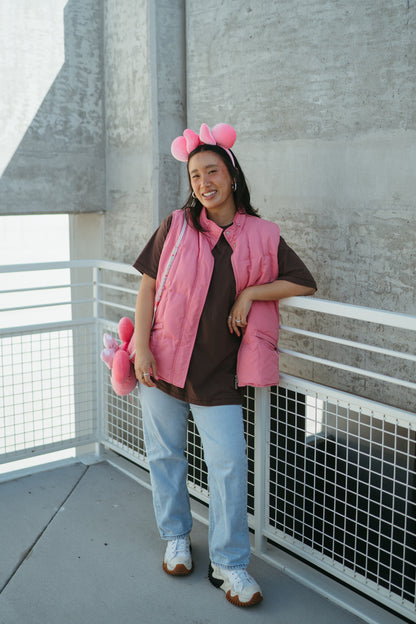 The Basic Oversized Tee in Mocha