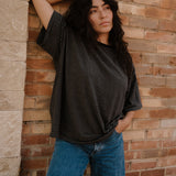 The Basic Oversized Tee in Stripe
