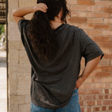 The Basic Oversized Tee in Stripe