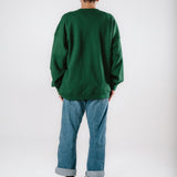 The Dreamer Bears Oversized Crewneck in Emerald
