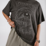 The Space Oversized Tee in Stripe