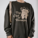 The Dreamer Bears Oversized Crewneck in Vintage Black