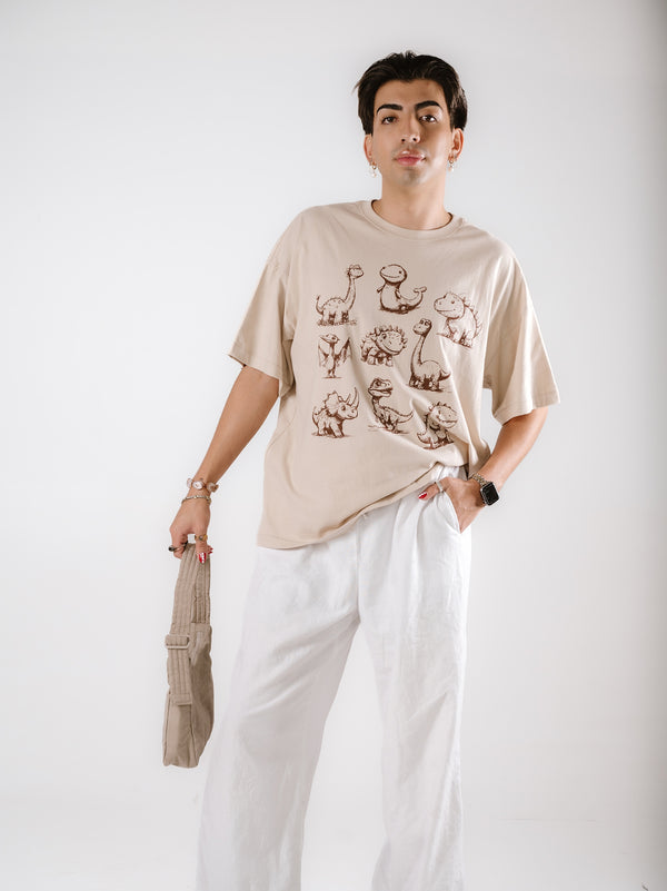 Super Dinos Tee - Sage