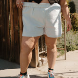 The Boxer Short in Green Stripe