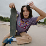 The Once Upon a Time Oversized Tee in Purple Haze