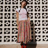 Desert Mouse x Subtle Dust: The Tender Ruffle Trim Baby Tee in White