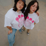 The Park Bears Oversized Tee in White