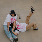 The Park Bears Oversized Tee in White