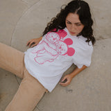 The Park Bears Oversized Tee in White