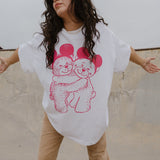 The Park Bears Oversized Tee in White