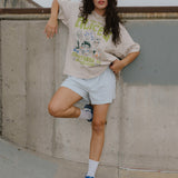 The Alice Oversized Tee in Sand