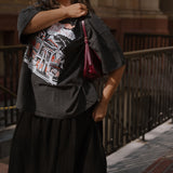 The Mansion Oversized Tee in Stripe