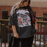 The Mansion Oversized Tee in Stripe