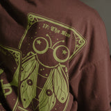 The Frog Princess Oversized Tee in Mocha