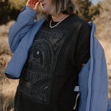 The Space Oversized Tee in Stripe
