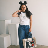 The Dreamer University Raglan Baby Tee