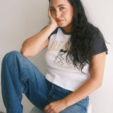 The Dreamer University Raglan Baby Tee