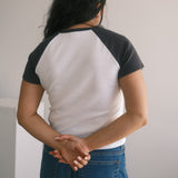 The Dreamer University Raglan Baby Tee