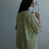 The Fairytales & Fantasy Oversized Tee in Lime