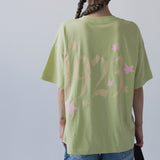 The Fairytales & Fantasy Oversized Tee in Lime