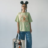 The Fairytales & Fantasy Oversized Tee in Lime