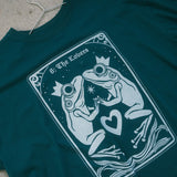 The Frog Princess Oversized Tee in Forest Green