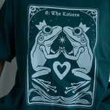 The Frog Princess Oversized Tee in Forest Green