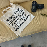 The Subtle Dust Tote